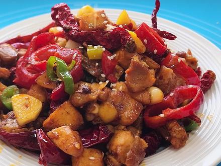 辣子鸡家常做法#美食教程 #美食趣胃计划 @DOU+小助手