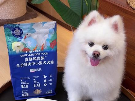 9.9到手5包蓝氏新品鸭肉梨狗粮的试吃!这个正装可不便宜啊!狗狗可太爱吃了#蓝氏 #狗粮 #蓝氏狗粮 #养狗人