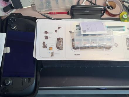 steamdeck换透明壳,但RGB灯光版 #steamdeck改装