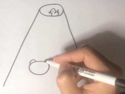 《睡前小故事》第14集《坐井观天》#睡前故事 #每日亲子陪伴 #简笔画 @DOU+小助手