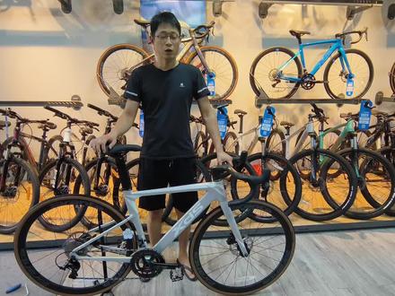 #喜德盛ad350 #东莞喜德盛自行车专卖店 #东莞自行车 #蓝图 #东莞寮步自行车 喜德盛AD350变速调试教学视频,蓝图R7公路车变速调试