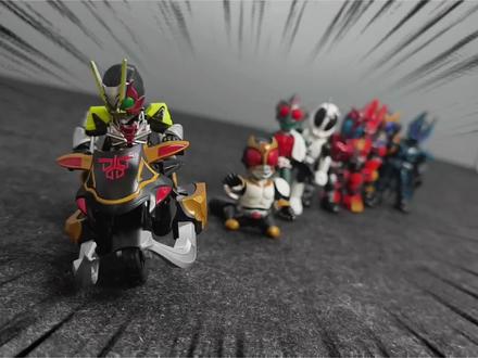 黑狐+哥莱姆,空我机车完全体! 假面骑士星光版第六弹开箱分享!#潮流开箱大作战 #布鲁可积木人 #假面骑士空我 #假面骑士黑狐 #dou上热门