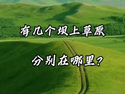 坝上草原介绍,有几个坝上草原,坝上草原怎么玩?#坝上草原#丰宁坝上草原 #木兰围场 #张北草原天路