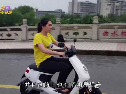 智能操作加巡航,小牛高端电动,续航可达100公里,售3299元