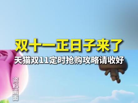 #双十一狂欢48小时 薅羊毛特种兵模式即将开启!