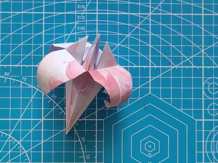 鸢尾花代表着友谊永固。 #折纸教程 #手工折纸教程 #儿童手工 #手工教程 #幼儿手工