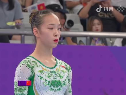恭喜章瑾获得亚运会女子体操自由体操金牌🥇#章瑾 #杭州亚运会 #体操运动员 #冠军
