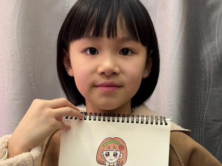 #画画 #简笔画 #女孩简笔画 田园风女孩简笔画 #丙烯马克笔 @DOU+小助手