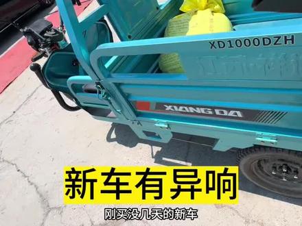 新电动车有异响#电动电三轮 #电动车维修技术 #电机维修更换