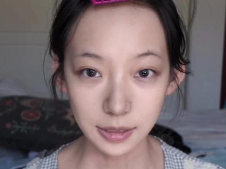 5分钟新手无粉感自然伪素颜妆教! #5分钟伪素颜妆 #新手伪素颜 #无粉感妆容 #原生裸妆 #零基础学化妆