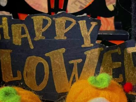 万圣节库洛米#羊毛毡 #戳戳乐 #手工 #教程#万圣节#库洛米