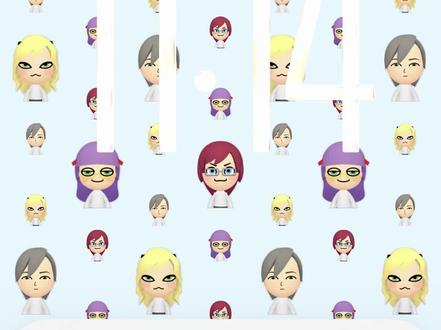 IOS26可以设置mii壁纸了🥺 #mii #ios26 #ios26新功能 #iphone壁纸 #手机桌面