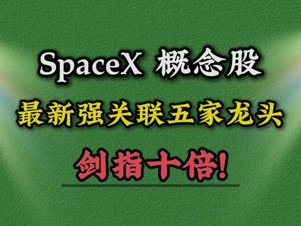 SpaceX五家公司,深度关联。