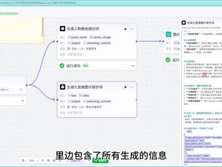 coze工作流生成漫剧人物角色卡,告别抽卡,生成漫剧更高效! #coze工作流搭建 #漫剧制作 #即梦生成 #seedance2 #漫剧工作流