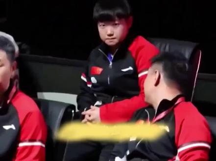 小迷糊莎宝🤭#国乒 #孙颖莎 #世界冠军