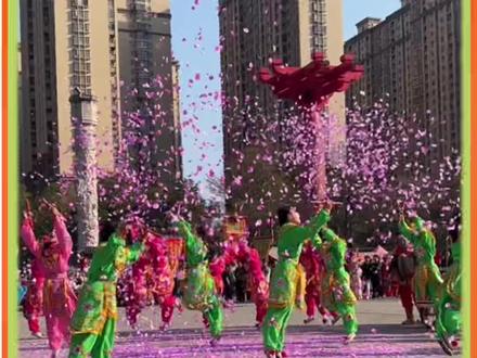 花瓣龙卷风英歌舞#潮汕英歌 #花瓣龙卷风英歌舞