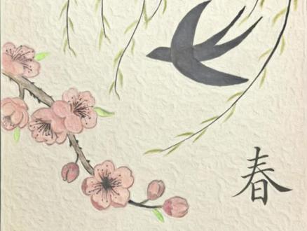 春归燕舞
把春天的温柔,
藏进这一枝桃花、一双飞燕里。
愿所有的生机,都在此刻发芽。#画画 #简笔画 #国风古韵 #春暖花开奔你而来 #拥抱春天主题画