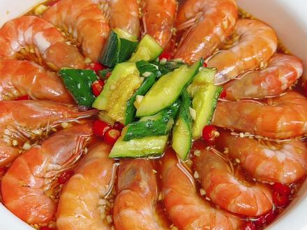 捞汁大明虾,做法就这么简单 #抖音美食创作人 #抖音美食推荐官 #大明虾