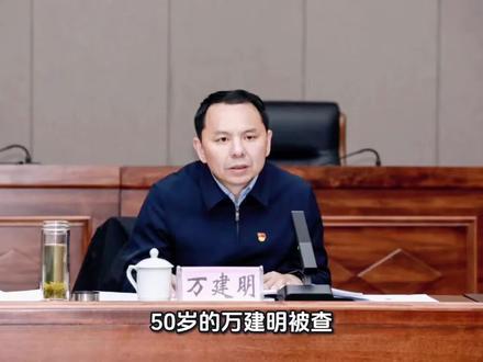 50岁的万建明被查!