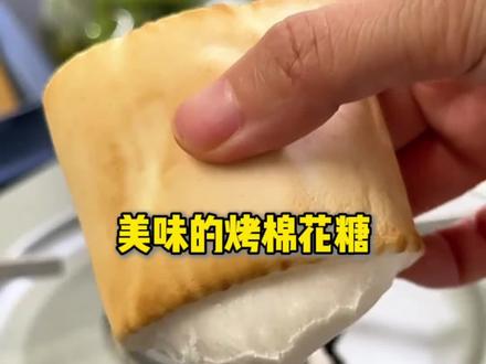 烤棉花糖很好吃#有趣#搞笑