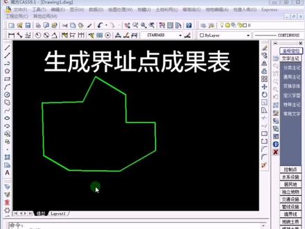 生成地块界址点成果表🔥🔥