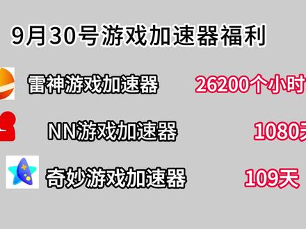 免费游戏加速器,UU/雷神/小黑盒/迅游 天卡周卡月卡!兑换口令!人人有份#加速器 #加速器推荐 #游戏加速器 #steam #steam游戏