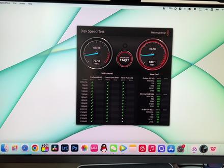 M1 Mac 外接移动硬盘不支持全速USB3.2 ,只能买雷电硬盘盒
