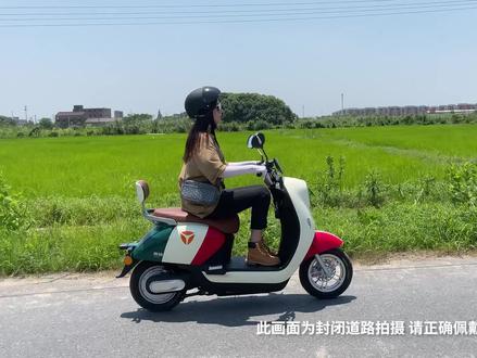一百公里续航,雅迪冠能领跑M3电动车开箱 #电动车