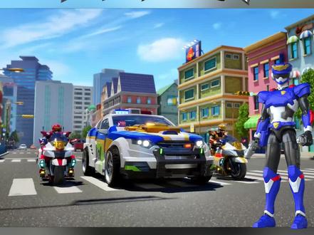 迷你特工队超级战警力量【第一集】 :对战糖果怪#儿童动画