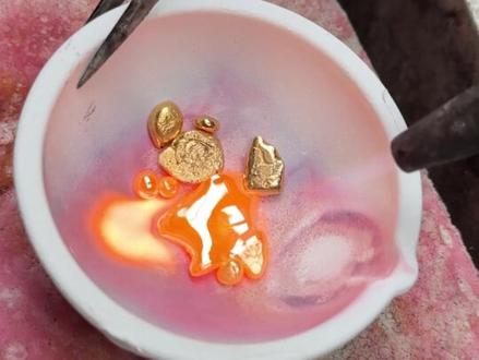 河里居然有黄金,究竟是哪条河里捞出来的? #黄金 #徐州打金 #徐州黄金加工 #吴师傅金工坊 #黄金加工