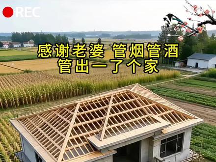 三层新官帽房,寓意人才辈出,步步高升,有喜欢的吗?#农村自建房#别墅设计#设计案例分享#新中式别墅#三层新中式