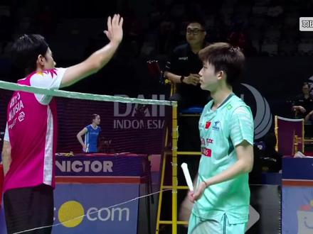 胡林组合0-2不敌跨国组合,无缘16强#羽毛球 #胡珂源 #林翔毅 #胡林组合 #印尼大师赛