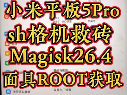 #小米红米ROOT #小米平板5ProROOT获取 #小米红米格机救砖修复 LSP框架,Magisk模块、LSP模块【主页联系】