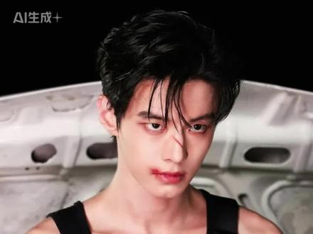 与少听我的现在就去怒学播音#何与 #辣条音 #双轨 #靳朝 #帅哥