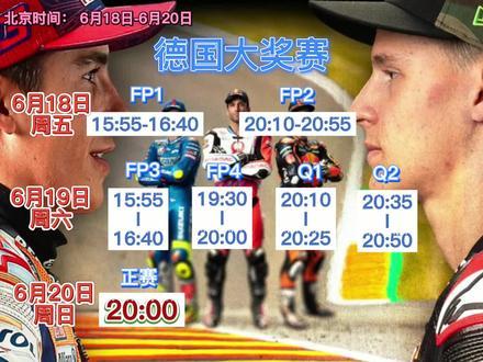 #motogp 德国站周末来袭,看小马能否重回巅峰。#马奎斯 #赛道