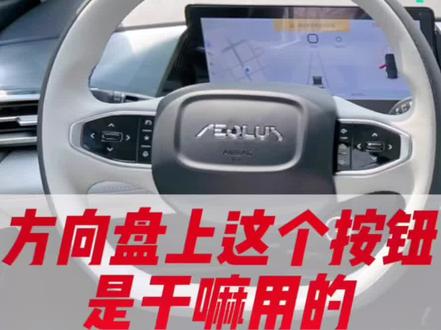 方向盘上的这个按钮是干啥用的?兄弟们看懂了吗?#东风风神 #这是什么车 #9万级4挡电混suv皓瀚