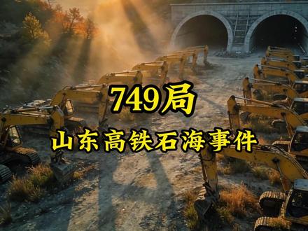 749局丨揭秘山东高铁石海事件 本故事内容由AI生成,纯属虚构,仅供娱乐#白天刷不到晚上逃不掉系列 #749局 #灵异故事 #奇闻异事 #AI