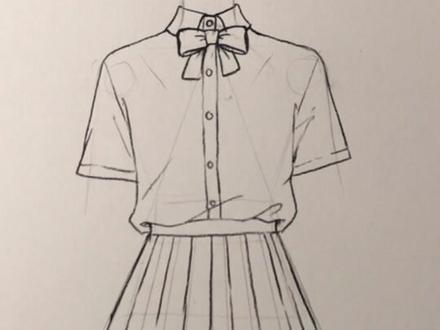 #绘画教程 jk画法教程#动漫