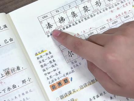 新版#随堂笔记 终于到了,不用借课本预习了,有课本原文还有详细笔记,每课配同步视频讲解#课堂笔记