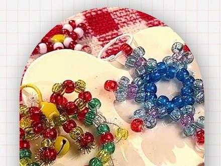 圣诞绝对不会出错的礼物! 扭一扭串一串,轻松拿捏每个小朋友的圣诞惊喜#手工diy #手工 #礼物 #圣诞礼物 #圣诞节