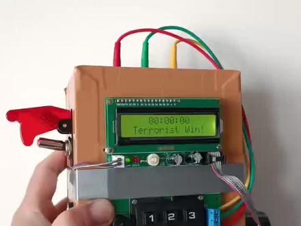 CSGO经典下包拆包C4拆弹道具#csgo #wargame #真人cs #战术装备 #模型玩具