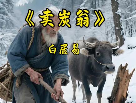 #卖炭翁#白居易#每天学习一点点