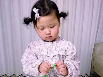 手工0难度!带娃串一串,女神节仪式感拿捏了#艺术启蒙 #女神节创意礼物#女神节手工#母亲节手工 #幼儿园手工