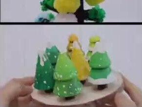 盘点八种超美“圣诞树”!扭扭棒树VS烤胶树,浇上魔法水就能生