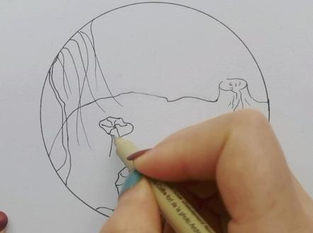 诗配画《小池》#一起学画画 #一学就会系列 #古诗 #小池 #儿童画 #简笔画 #春天你好 #手绘 # 抖音小助手 #知识创作人