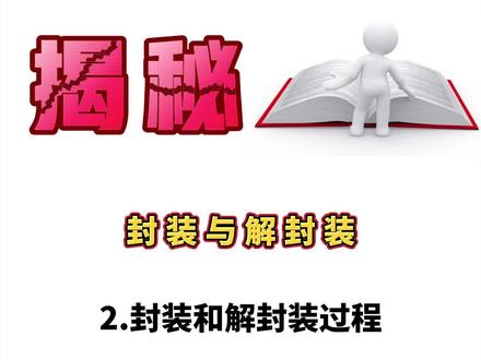 数据是如何封装和解封装的,你知道了吗?#网络工程师 #HCIP #华为认证