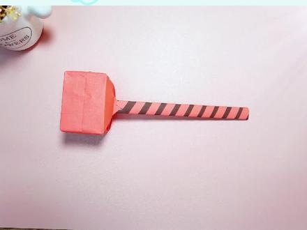 手工折纸—雷神之锤,简单易学,男孩子们的最爱,快来学吧@DOU+小助手 #创作灵感 #折纸 #手工 #手工diy #手工制作 #简单折纸 #制作过程 #学起来 #创意diy #diy