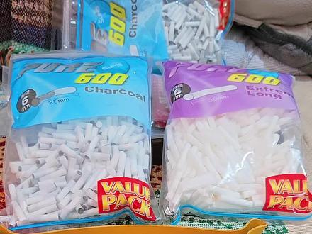 pure过滤嘴,pure半碳过滤对比pure细长过滤。#手卷烟#过滤烟嘴 #雪茄生活 #手工 #戒烟