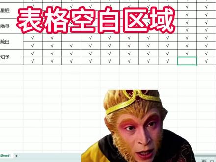 批量填充表格空白区域#word办公技巧 #办公技巧分享 #文员必备 #wps #提高工作效率的方法