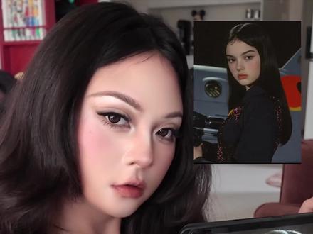 不卡建模的ai 建模妆妆教|阔面脸天菜妆容 #方圆脸 #ai建模妆 #妆容教程 #妆教 #亚裔妆容